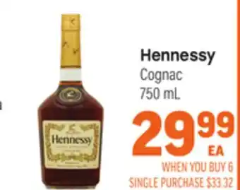Tony’s Fresh Market Hennessy Cognac offer