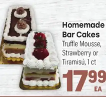 Tony’s Fresh Market Homemade Bar Cakes offer