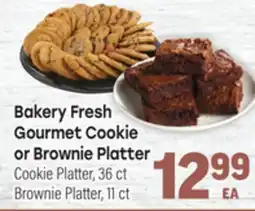 Tony’s Fresh Market Bakery Fresh Gourmet Cookie or Brownie Platter offer
