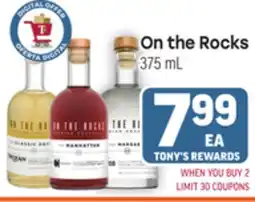 Tony’s Fresh Market On the Rocks offer