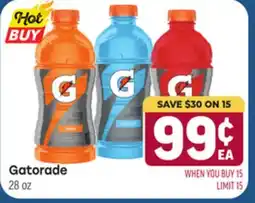Tony’s Fresh Market Gatorade offer
