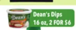 Tony’s Fresh Market Dean's Dips offer