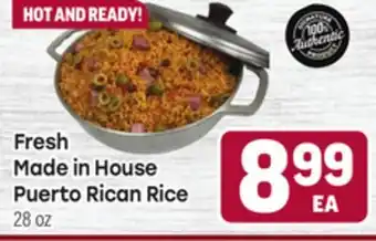 Tony’s Fresh Market Fresh Made in House Puerto Rican Rice offer
