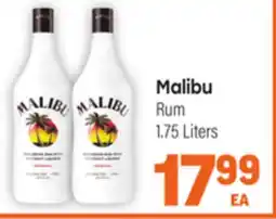 Tony’s Fresh Market Malibu Rum offer