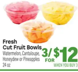Tony’s Fresh Market Fresh Cut Fruit Bowls offer