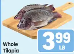 Tony’s Fresh Market Whole Tilapia offer