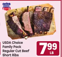 Tony’s Fresh Market USDA Choice Family Pack Regular Cut Beef Short Ribs offer