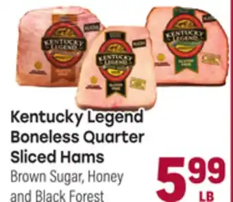 Tony’s Fresh Market Kentucky Legend Boneless Quarter Sliced Hams offer