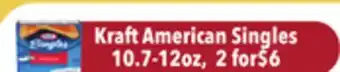 Tony’s Fresh Market Kraft American Singles offer