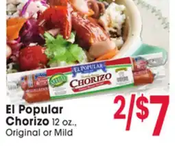 Jewel-Osco El Popular Chorizo offer