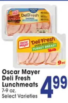 Jewel-Osco Oscar Mayer Deli Fresh Lunchmeats offer