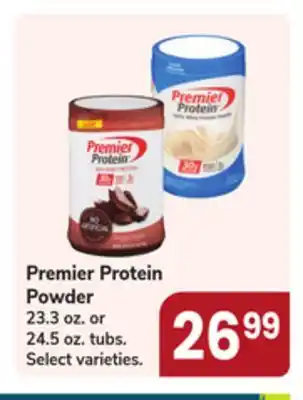 Jewel-Osco Premier Protein Powder offer