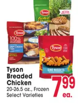 Jewel-Osco Tyson Breaded Chicken offer