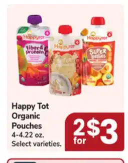 Jewel-Osco Happy Tot Organic Pouches offer