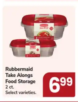 Jewel-Osco Rubbermaid Take Alongs Food Storage offer