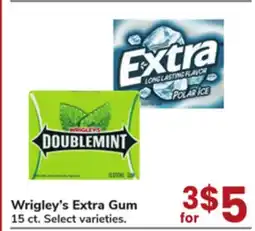 Jewel-Osco Wrigley's Extra Gum offer