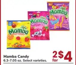 Jewel-Osco Mamba Candy offer