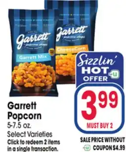 Jewel-Osco Garrett Popcorn offer