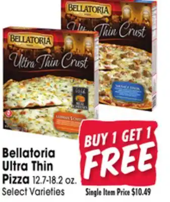Jewel-Osco Bellatoria Ultra Thin Pizza offer