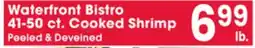 Jewel-Osco Waterfront Bistro 41-50 ct. Cooked Shrimp offer