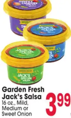 Jewel-Osco Garden Fresh Jack's Salsa offer
