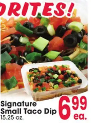 Jewel-Osco Signature Small Taco Dip offer