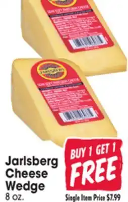 Jewel-Osco Jarlsberg Cheese Wedge offer