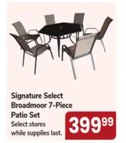 Jewel-Osco Signature Select Broadmoor 7-Piece Patio Set offer
