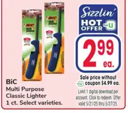 Jewel-Osco BiC Multi Purpose Classic Lighter offer