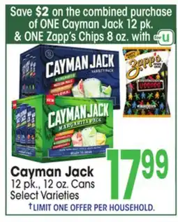 Jewel-Osco Cayman Jack offer