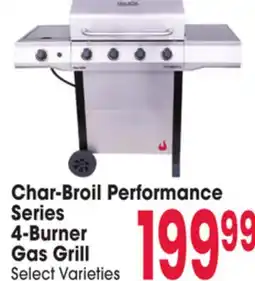 Jewel-Osco Char-Broil Performance Series 4-Burner Gas Grill offer
