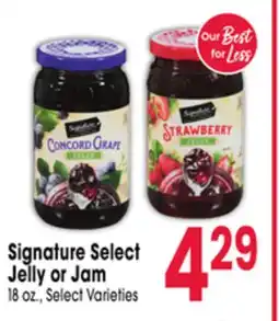 Jewel-Osco Signature Select Jelly or Jam offer