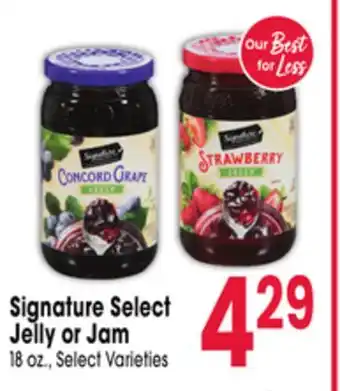 Jewel-Osco Signature Select Jelly or Jam offer