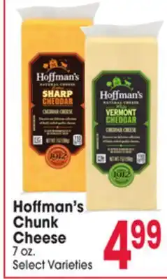 Jewel-Osco Hoffman's Chunk Cheese offer