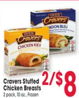 Jewel-Osco Cravers Stuffed Chicken Breasts offer