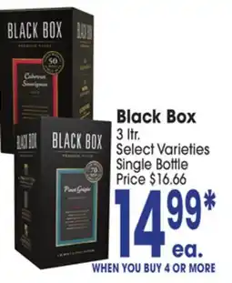 Jewel-Osco Black Box offer
