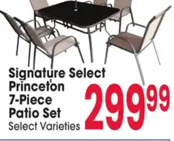 Jewel-Osco Signature Select Princeton 7-Piece Patio Set offer