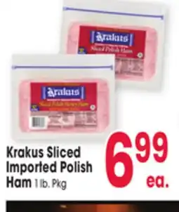 Jewel-Osco Krakus Sliced Imported Polish Ham offer