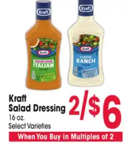 Jewel-Osco Kraft Salad Dressing offer