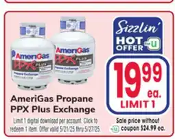 Jewel-Osco AmeriGas Propane PPX Plus Exchange offer
