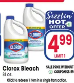 Jewel-Osco Clorox Bleach offer