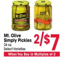 Jewel-Osco Mt. Olive Simply Pickles offer