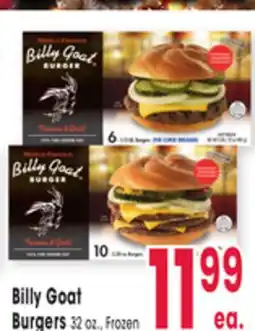 Jewel-Osco Billy Goat Burgers offer
