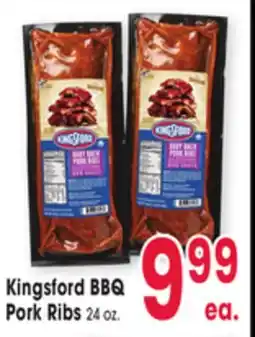 Jewel-Osco Kingsford BBQ Pork Ribs offer