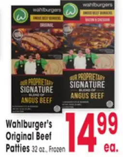 Jewel-Osco Wahlburger's Original Beef Original Beef Patties offer