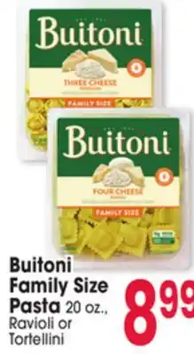 Jewel-Osco Buitoni Family Size Pasta offer