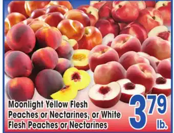 Jewel-Osco Moonlight Yellow Flesh Peaches or Nectarines, or White Flesh Peaches or Nectarines offer