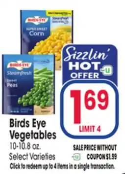 Jewel-Osco Birds Eye Vegetables offer