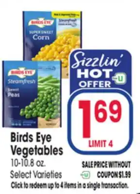 Jewel-Osco Birds Eye Vegetables offer