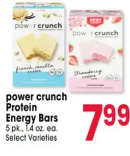 Jewel-Osco power crunch Protein Energy Bars offer